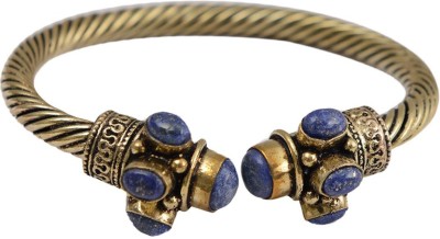 Taj Pearl Brass Cuff