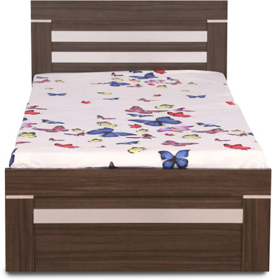 

Decor Modular DECO Engineered Wood Single Bed With Storage(Finish Color - Green)