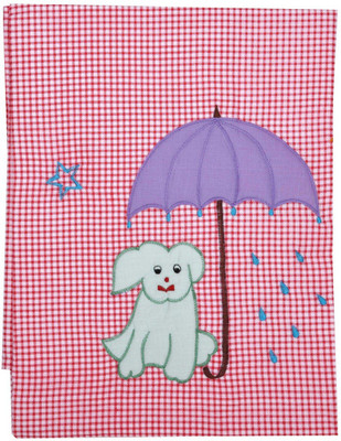 

Goodstart Checkered  Dohar(Microfiber, Red & White