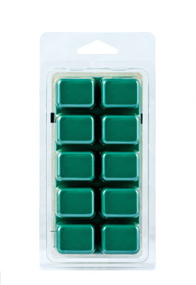 

Ekam 10 cube wax melts sparkling wreath Candle(Green, Pack of 1)