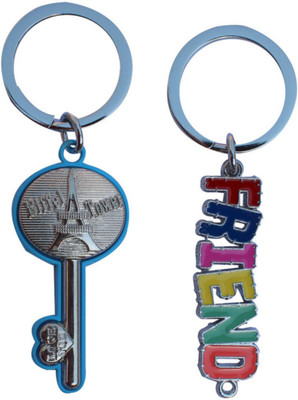 

CTW Couple Friend Key Key Chain(Multicolor)