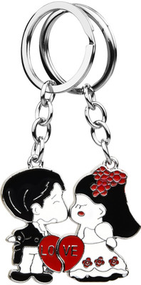 

CTW Kissing Love wedding Couple Key Chain(Multicolor)