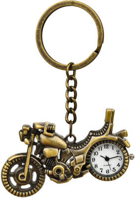 

CTW Royal Enfiel With Watch Locking Key Chain(Multicolor)