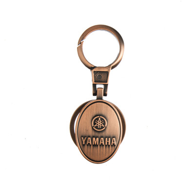 

Techpro Copper Color Yamaha Locking Key Chain(Multicolor)