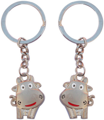 

CTW Cute Bull couple Key Chain(Multicolor)