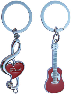 

CTW Love Music Guitar Key Chain(Multicolor)