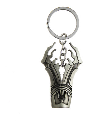 

Techpro Silver Color Justice League Injustice for all Locking Key Chain(Multicolor)