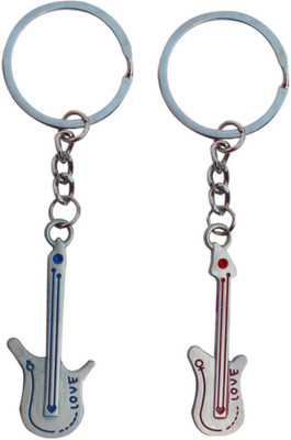 

CTW Love Couple Guitar Key Chain(Multicolor)