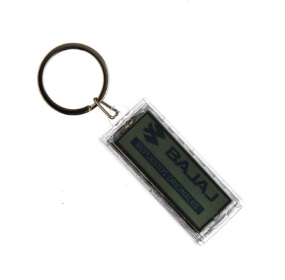 

Techpro Solar Flashing LCD Bajaj Locking Key Chain(Multicolor)
