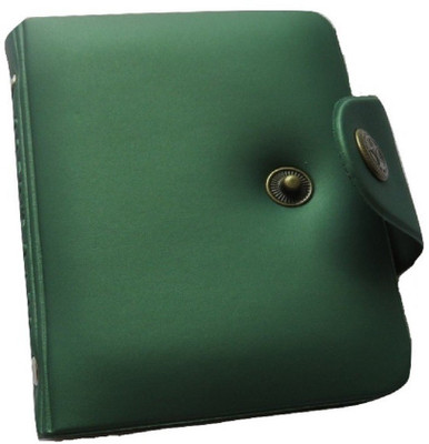 

sunrays Men Green Artificial Leather Card Holder(10 Card Slots)
