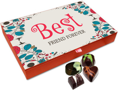 

Chocholik Friendship Gift Box - We Are Best Buddies Forever Chocolate Box - 12pc Truffles(144 g)