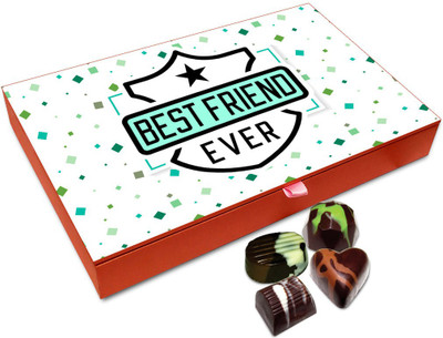 

Chocholik Friendship Gift Box - You Are My Best Friend Chocolate Box - 12pc Truffles(144 g)