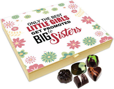

Chocholik Rakhi Gift Box - Special Gift For Best Little Sister Chocolate Box For Brother / Sister - 20pc Truffles(240 g)
