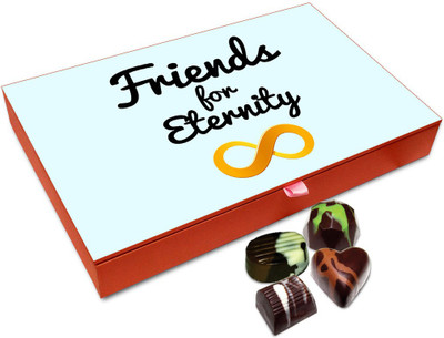 

Chocholik Friendship Gift Box - We Are Friends For Eternity Chocolate Box - 12pc Truffles(144 g)