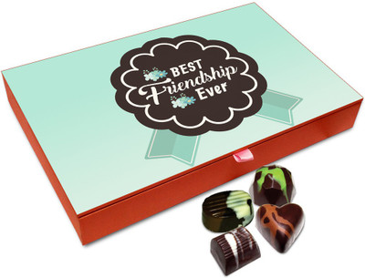 

Chocholik Friendship Gift Box - We Have the Best Friendship Chocolate Box - 12pc Truffles(144 g)
