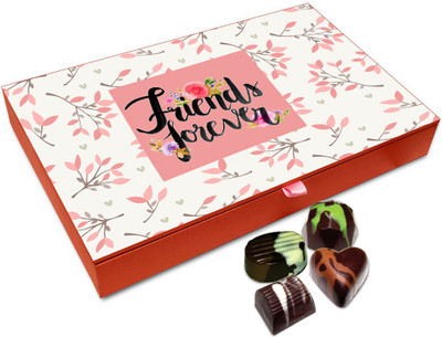 

Chocholik Friendship Gift Box - We Will Be Friends Forever Chocolate Box - 12pc Truffles(144 g)