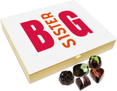

Chocholik Rakhi Gift Box - Lovely Big Sisters Chocolate Box For Brother / Sister - 20pc Truffles(240 g)