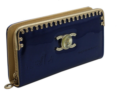 

Trendy Party Blue Clutch