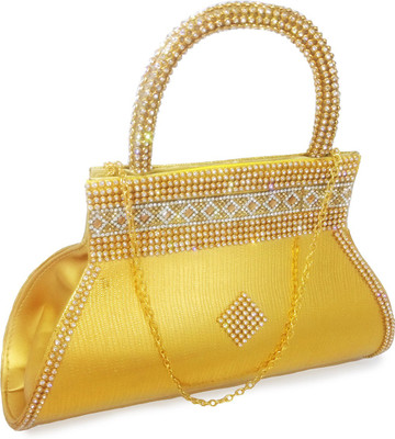 

Chalissa Party Gold Clutch