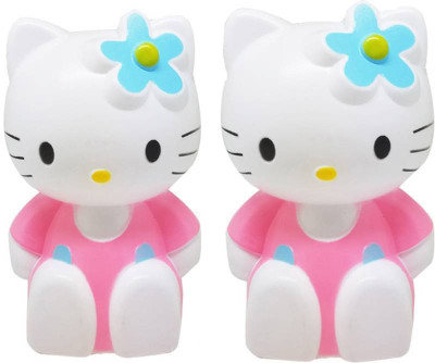 

Shopkooky Hello Kitty Cartoon Shaped Piggi Bank / Money Bank Birthday Return Gift - Pack of 4 Coin Bank(Multicolor)