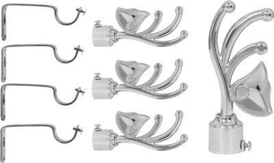 

S Decor Silver Curtain Knobs