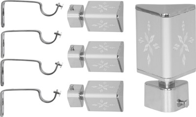 

S Decor Silver Curtain Knobs