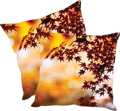 

Sleep Nature's Printed Cushions Cover(Pack of 2, 30.63 cm*30.63 cm, Multicolor)