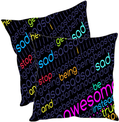 

Sleep Nature's Printed Cushions Cover(Pack of 2, 30.63 cm*30.63 cm, Multicolor)