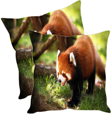 

Sleep Nature's Printed Cushions Cover(Pack of 2, 40.63 cm*40.63 cm, Multicolor)