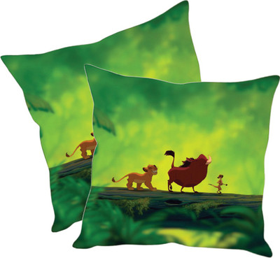 

Sleep Nature's Printed Cushions Cover(Pack of 2, 40.63 cm*40.63 cm, Multicolor)