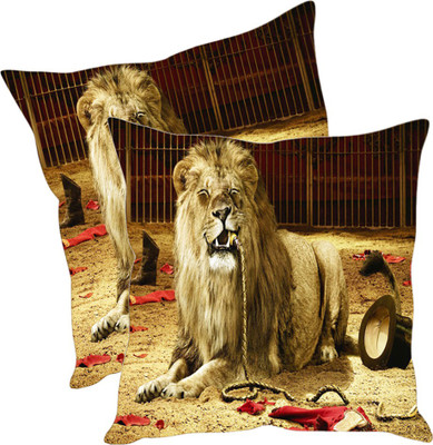 

Sleep Nature's Printed Cushions Cover(Pack of 2, 30.63 cm*30.63 cm, Multicolor)