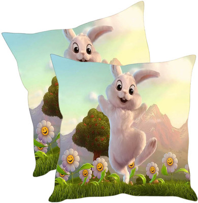 

Sleep Nature's Printed Cushions Cover(Pack of 2, 30.63 cm*30.63 cm, Multicolor)