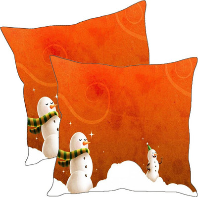 

Sleep Nature's Printed Cushions Cover(Pack of 2, 40.63 cm*40.63 cm, Multicolor)
