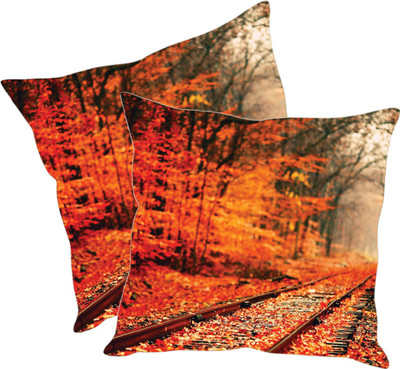 

Sleep Nature's Printed Cushions Cover(Pack of 2, 40.63 cm*40.63 cm, Multicolor)