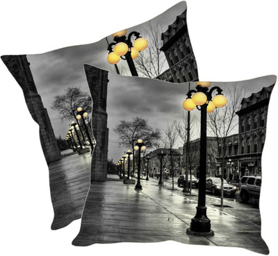 

Sleep Nature's Printed Cushions Cover(Pack of 2, 30.63 cm*30.63 cm, Multicolor)