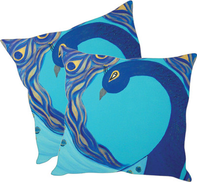 

Sleep Nature's Printed Cushions Cover(Pack of 2, 40.63 cm*40.63 cm, Multicolor)