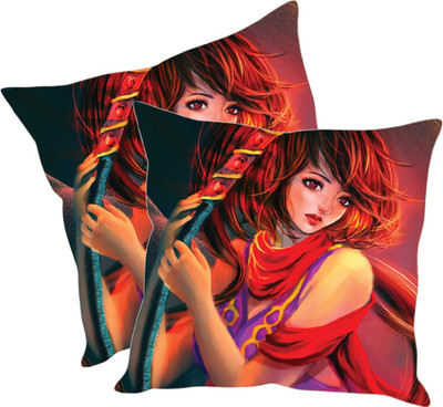 

Sleep Nature's Printed Cushions Cover(Pack of 2, 40.63 cm*40.63 cm, Multicolor)