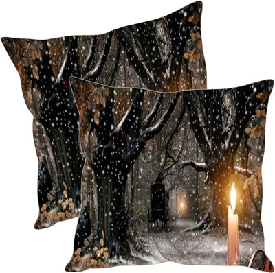 

Sleep Nature's Printed Cushions Cover(Pack of 2, 40.63 cm*40.63 cm, Multicolor)
