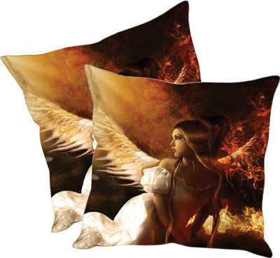 

Sleep Nature's Printed Cushions Cover(Pack of 2, 40.63 cm*40.63 cm, Multicolor)