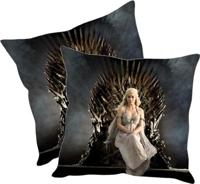 

Sleep Nature's Printed Cushions Cover(Pack of 2, 30.63 cm*30.63 cm, Multicolor)
