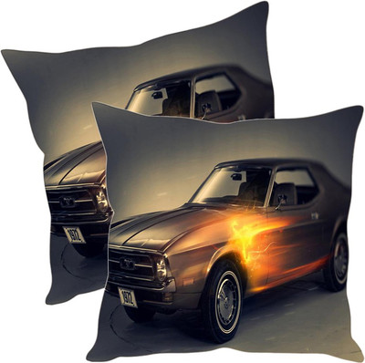 

Sleep Nature's Printed Cushions Cover(Pack of 2, 30.63 cm*30.63 cm, Multicolor)