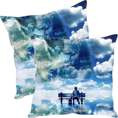 

Sleep Nature's Printed Cushions Cover(Pack of 2, 30.63 cm*30.63 cm, Multicolor)