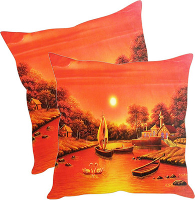 

Sleep Nature's Printed Cushions Cover(Pack of 2, 40.63 cm*40.63 cm, Multicolor)