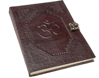 

Anshika International A5 Diary(genuine leather handmade notebook diary, Brown)