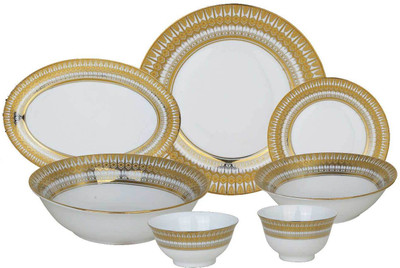 

Aditya 28GOLD Dinner Set(Porcelain)