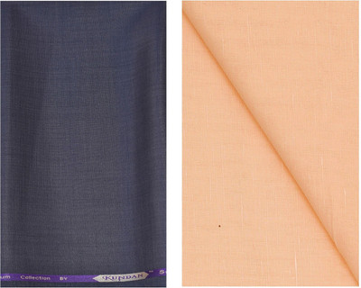 KUNDAN SULZ GWALIOR Polycotton Self Design Shirt & Trouser Fabric(Unstitched) KUNDAN SULZ GWALIOR Polycotton Self Design Shirt & Trouser Fabric(Unstitched)