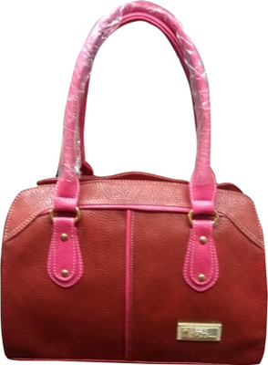 

lillie Hand-held Bag(Maroon, Pink)
