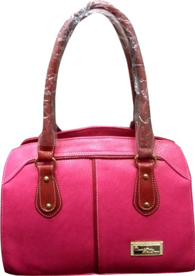 

lillie Hand-held Bag(Pink, Maroon), Maroon;pink