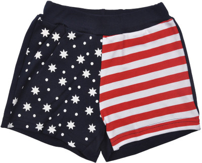 

Kandy Floss Short For Girls Casual Printed Hoisery(Dark Blue, Pack of 1, Navy blue