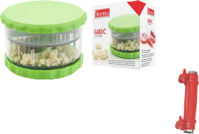 

Nestwell Garlic crusher_2 Garlic crusher WITH Sweet corn cutter Multicolor Kitchen Tool Set(Multicolor)